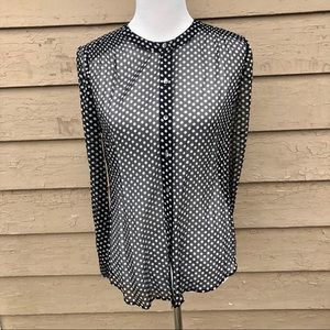 Madewell’s Broadway & Broome silk button down!